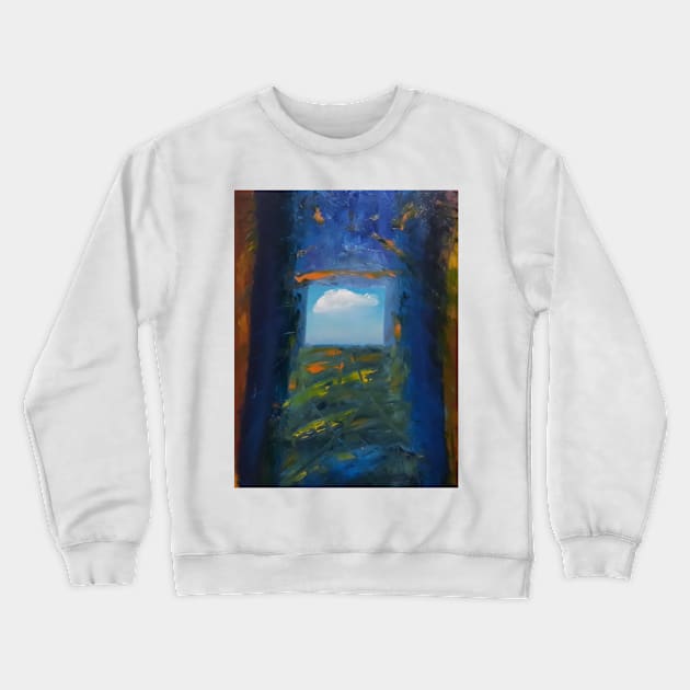 Path of the clouds Crewneck Sweatshirt by Dauri_Diogo